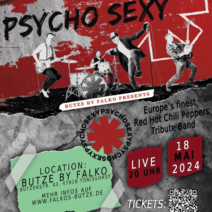 Psycho Sexy – Red Hot Chili Peppers Tribute