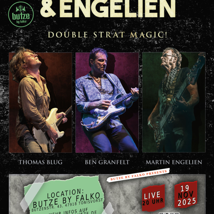 BLUG, GRANFELT & ENGELIEN – Double Strat Magic!