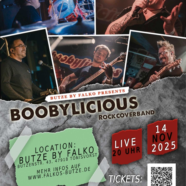 Boobylicious – Rockcover