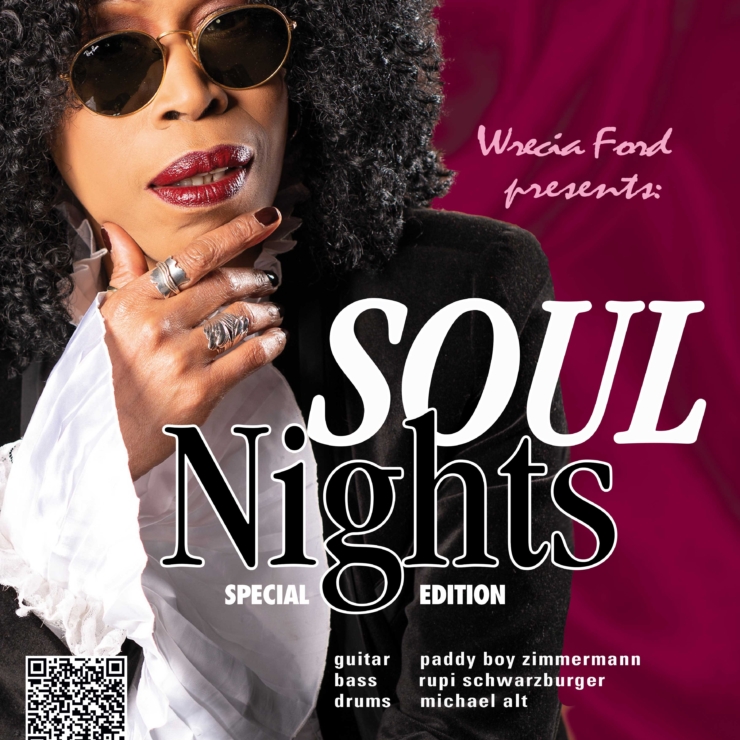 WRECIA FORD – Soul Night, von New York auf die Bühne der Butze